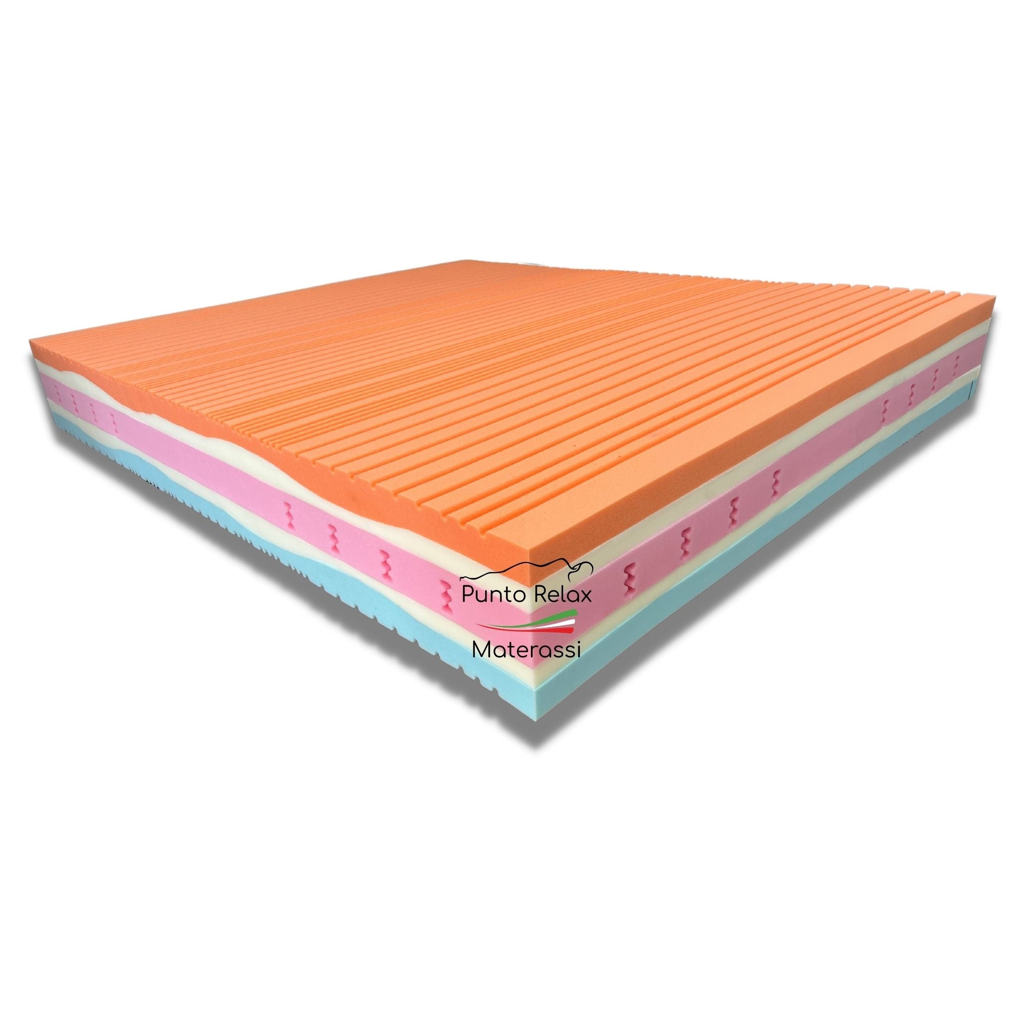 Materasso Memory 5 Strati, Indeformabile Altezza 30cm Sfoderabile Qualità Garantita Grado di Rigidità 7/10 - Punto Relax Materassi