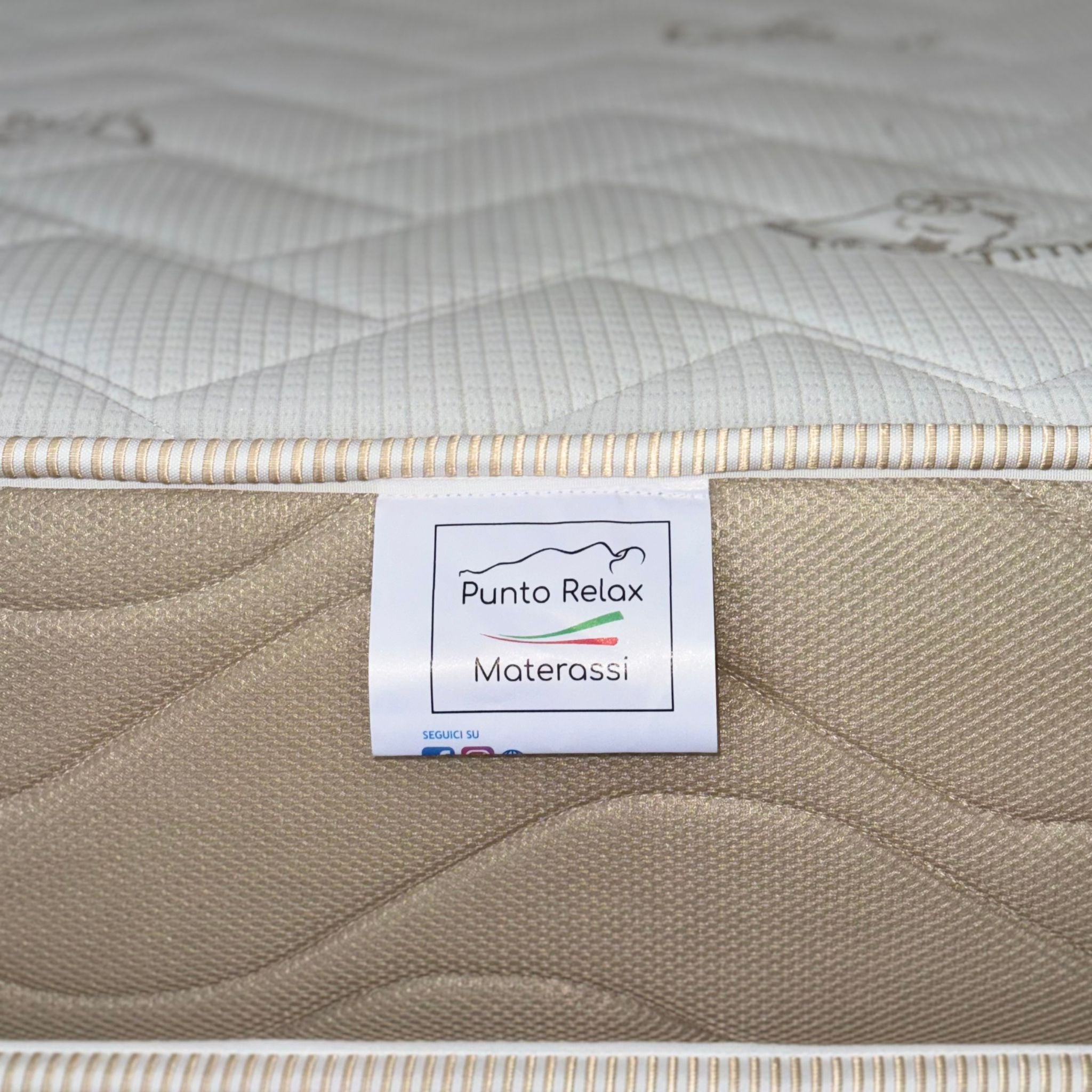 Materasso "Soft Foam" 3 Strati - con Fascia Traspirante - Grado di rigidità 8/10